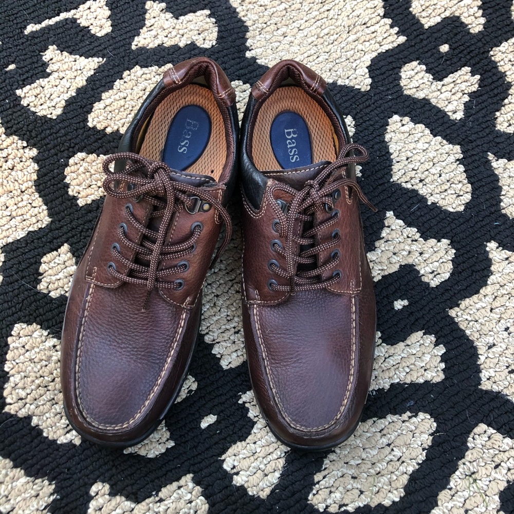 G.H Bass Leather mens shoes size 12 - Picture 4 of 5